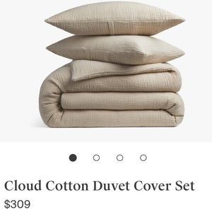 Parachute Home Cloud Cotton Duvet Set - King
